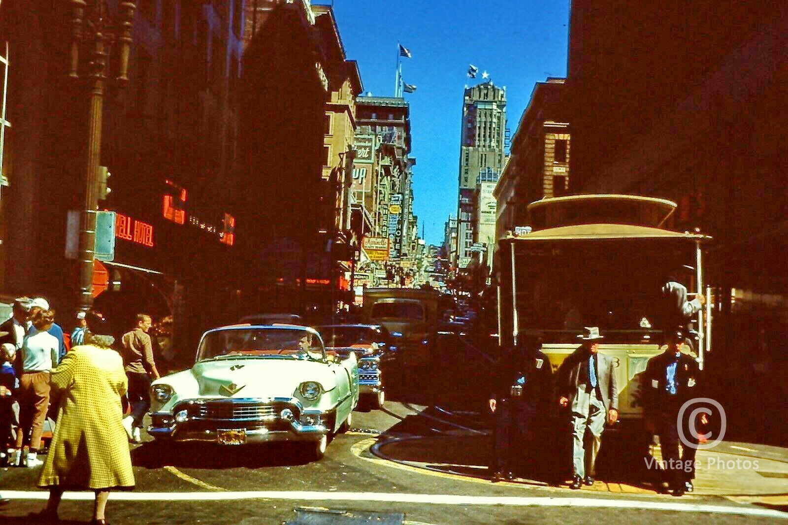 San Francisco Tram Street Scene