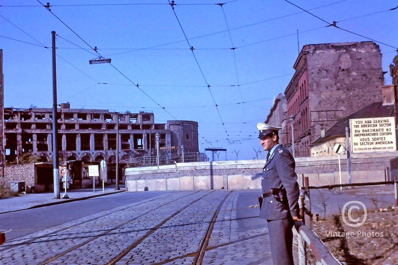 1961 American Sector Checkpoint Germany